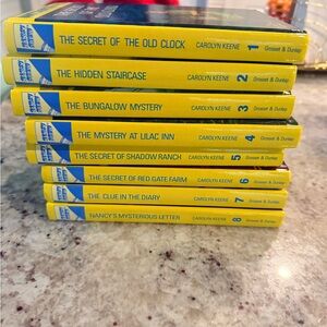 Nancy Drew new hardback Book Set volume 1-8